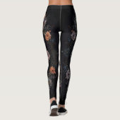 Blumensymbol Leggings (Rückseite)