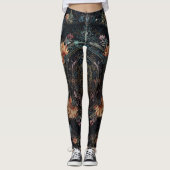 Blumensymbol Leggings (Vorderseite)