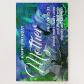 Blumenszene 20"x30" GLÜCKLICHE MUTTER MUTTER Puzzle (Vertikal)