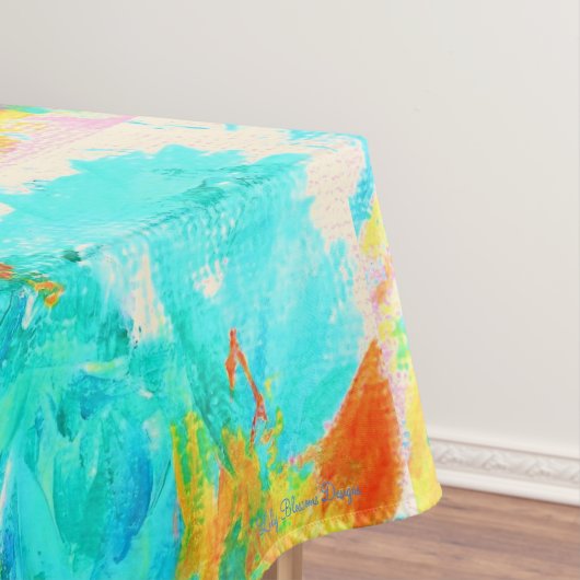 Blumentablette Tischdecke (Beispiel)