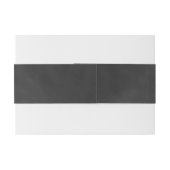 Blumentafel-Bauch-Band 2 Einladungsbanderole (Rückseitenbeispiel)