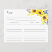 Blumentafelausweis Postkarte (Vorderseite)