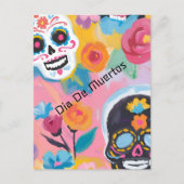 Blumentag der Toten Freude Postkarte (Vorderseite)