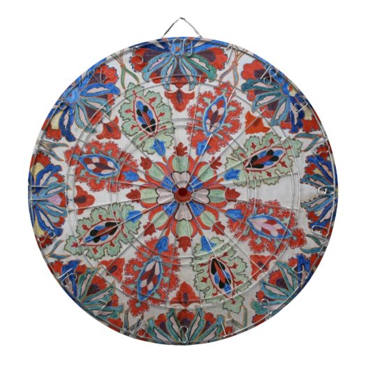 Blumentapestry Dart Board Dartscheibe (vorne)