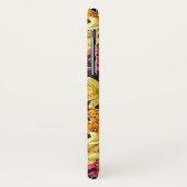 Blumentapete in der Aquarellart Case-Mate iPhone Hülle (Hinten/Links)