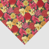 Blumentapete in der Aquarellart Seidenpapier (Ausschnitt)