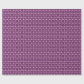 Blumentapete Rosa Violettdesign Geschenkpapier (Flach)