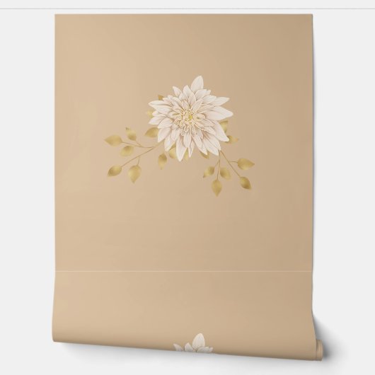 Blumentapete Tapete (Abrollen)