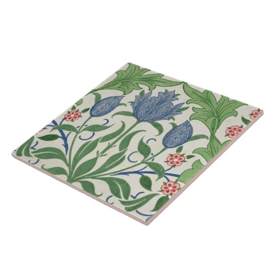 Blumentapetenentwurf Fliese (Seite)