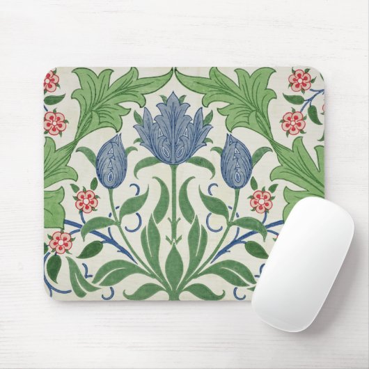 Blumentapetenentwurf Mousepad (Mit Mouse)