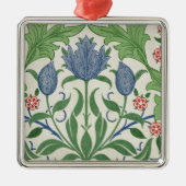 Blumentapetenentwurf Ornament Aus Metall (Vorne)