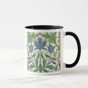 Blumentapetenentwurf Tasse