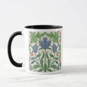 Blumentapetenentwurf Tasse (Links)