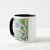 Blumentapetenentwurf Tasse (Vorderseite Links)