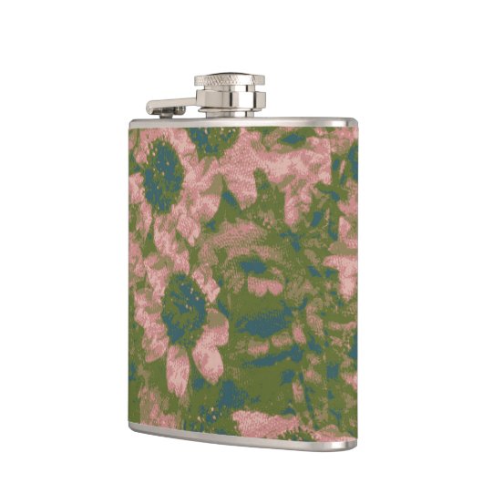 Blumentarnungsmuster Flachmann (Links)