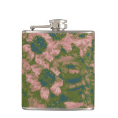 Blumentarnungsmuster Flachmann (Vorderseite)