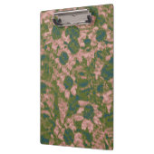 Blumentarnungsmuster Klemmbrett (Links)