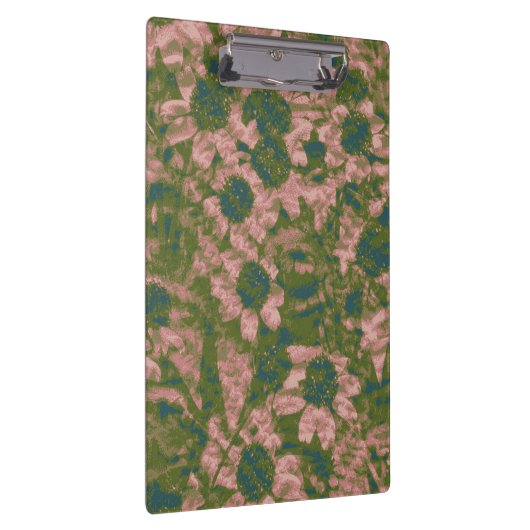 Blumentarnungsmuster Klemmbrett (Rechts)