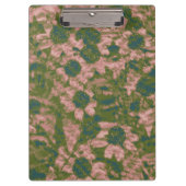 Blumentarnungsmuster Klemmbrett (Vorderseite)