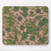 Blumentarnungsmuster Mousepad (Vorne)