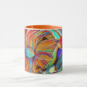 BlumenTasse des abstrakten Cubist Tasse (Zentrum)