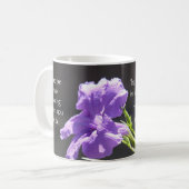 BlumenTasse, fantastisch in jemand Gebete sein! Kaffeetasse (Vorderseite Links)