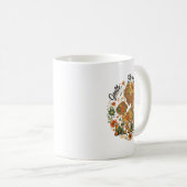 Blumentasse Mama Retro-Ästhetik-Kaffeetasse - Vint Kaffeetasse (VorderseiteRechts)