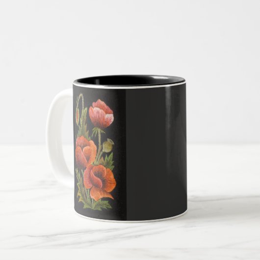 BlumenTasse Muhu Zweifarbige Tasse (Vorderseite Links)