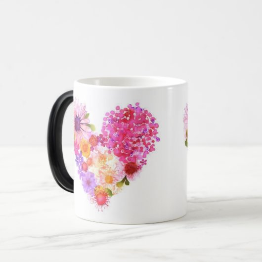 BLUMENTasse Verwandlungstasse (Vorderseite Links)