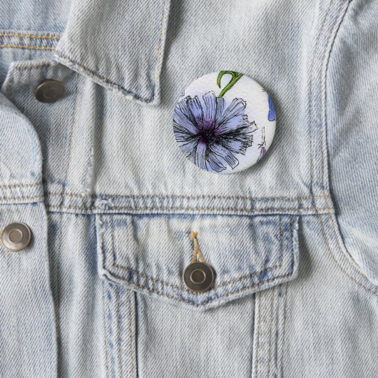 Blumentaste "Chickory" Button (Beispiel)
