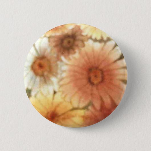 Blumentaste "Soft Daisies" Button (Vorderseite)