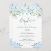 Blumentaufen Einladung (Vorne/Hinten)