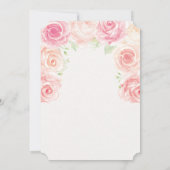 Blumentaufen Einladung (Rückseite)