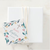 Blumentaufen Geschenkanhänger (Beispiel)