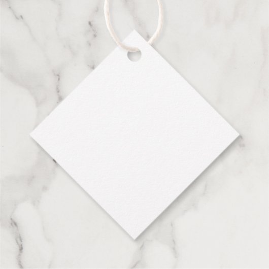 Blumentaufen Geschenkanhänger (Rückseite)