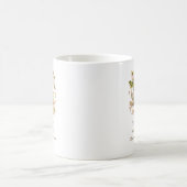 Blumentee-Teekannen-Teeparty-Brautabschied Kaffeetasse (Mittel)