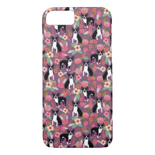 Blumentelefonkasten Bostons Terrier - iphone Fall Case-Mate iPhone Hülle