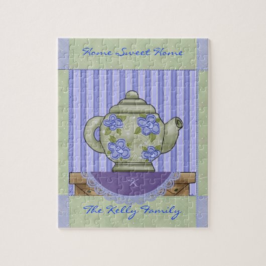 Blumenteppich-Quilt-Block-Puzzle Puzzle (Vertikal)