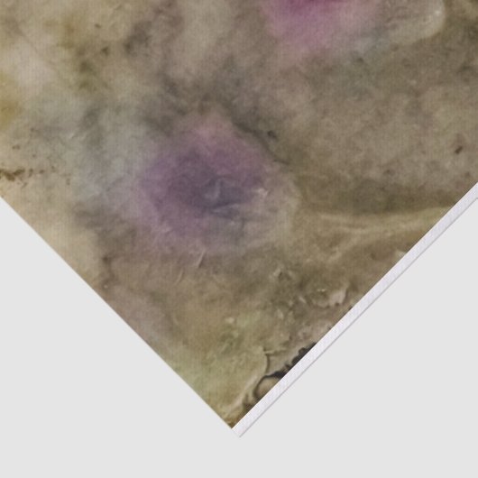 Blumenteppichpapier Lila Öko Seidenpapier (Ausschnitt)