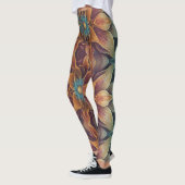 Blumentextur "Ratti_Creative_Arts" Leggings (Links)