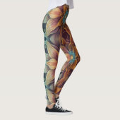 Blumentextur "Ratti_Creative_Arts" Leggings (Rechts)