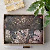 Blumentexturierung Seidenpapier (Geschenk)