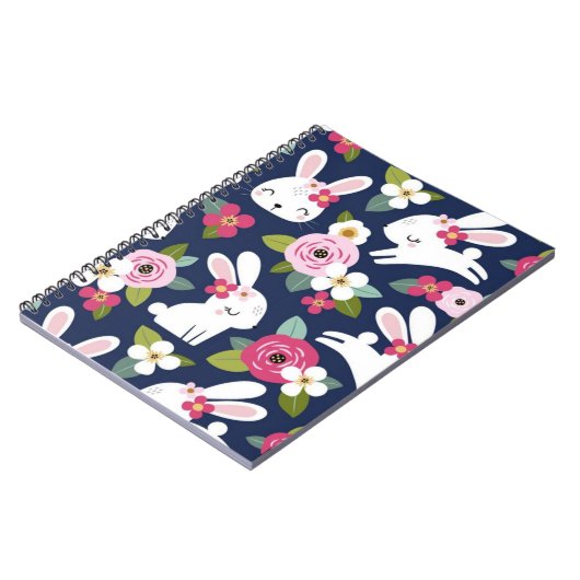 Blumentier Notizblock (Linke Seite)