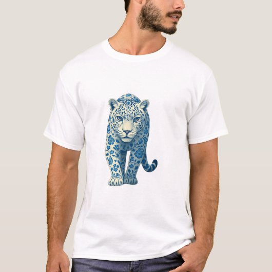 Blumentiger T-Shirt (Vorderseite)