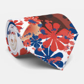 Blumentinten-Dame Krawatte (Gerollt)