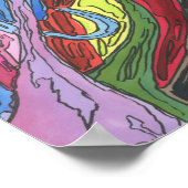 Blumentisch Poster (Ecke)