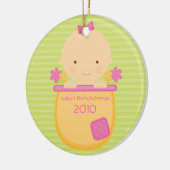 Blumentopf Baby's First Christmas Ornament (Links)