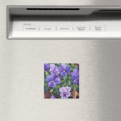 Blumentöpfe mit Stiefmütterchen 2007 Magnet (In Situ (Geschirrspüler))