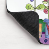 Blumentöpfe Mousepad (Ecke)