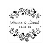 Blumentraum Gummistempel (Prägung)